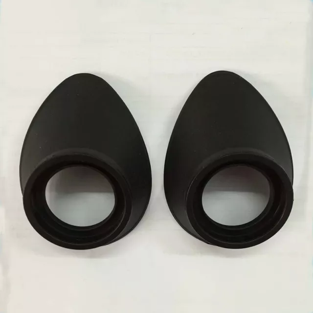 2pcs 35mm Diameter Rubber Guard Cups for 34-36mm MicroscopeTelescope Eyepiece