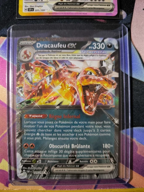Dracaufeu Ex Flamme Obsidienne Prix