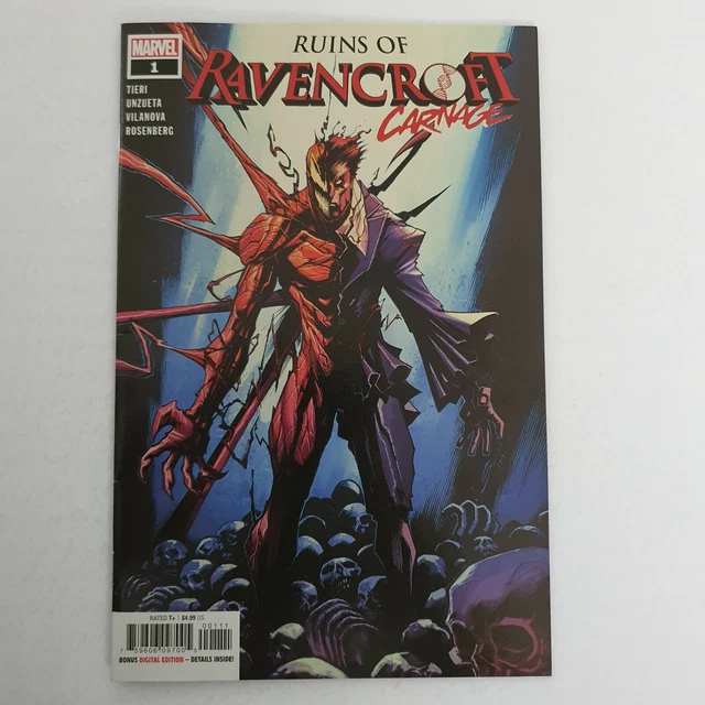RUINS OF RAVENCROFT CARNAGE #1 MARVEL 2020 (1st App Cortland Kasady)