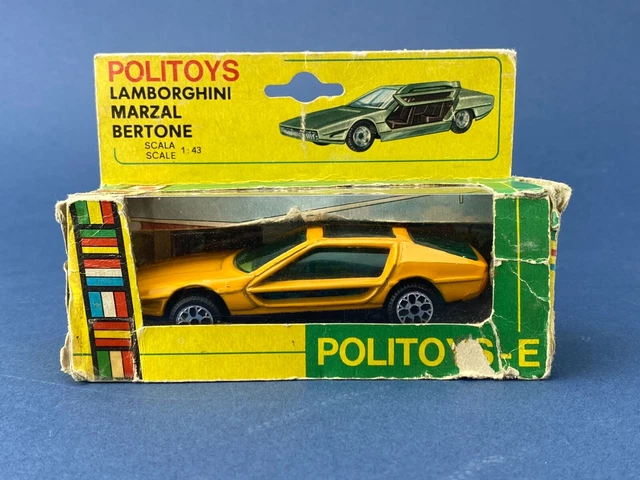 Lamborghini Marzal Politoys Export N.568 - 1:43 - Jaune - Occasion