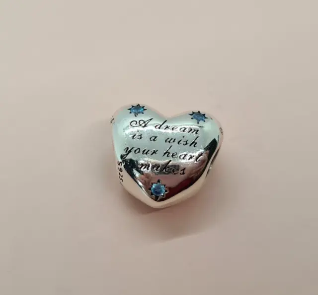 Authentic Pandora Disney Cinderella Dream Bead Charm