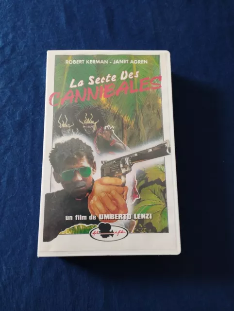 VHS La Secte Des Cannibales Umberto Lenzi  Cinéma Bis