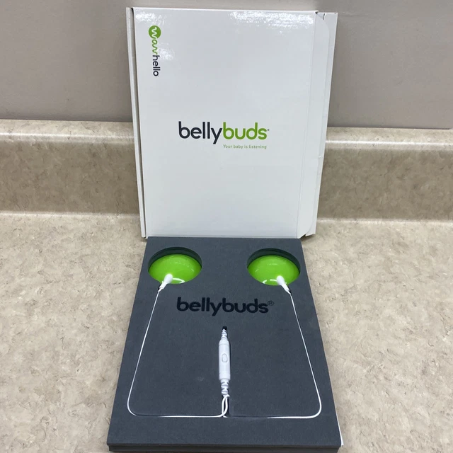 BellyBuds Baby Bump Headphones Prenatal Bellyphones Pregnancy Speakers