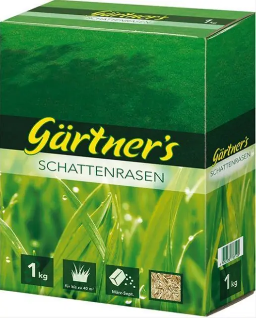 Gärtner's Rasensamen Schattenrasen 2 kg