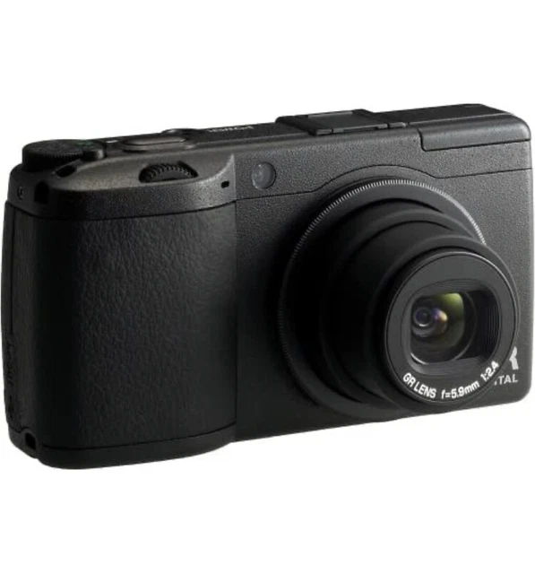 RICOH Digital Camera GR DIGITALII 10MP From Japan Fedex w/charger [Near Mint] 2