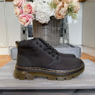 DR MARTENS BONNY Black Grey Soft Fabric 