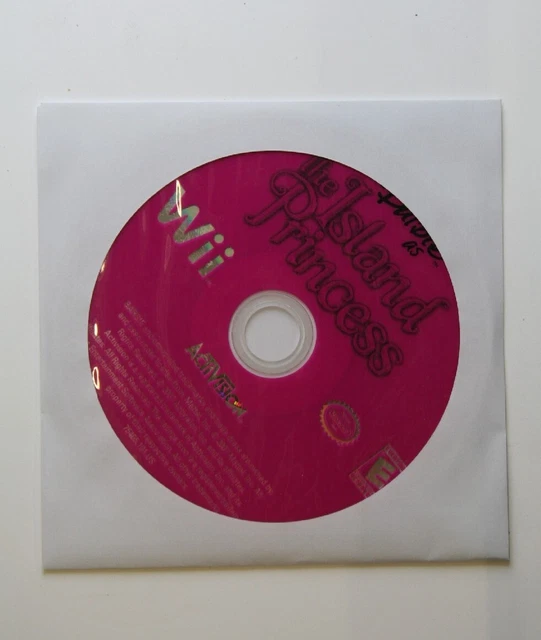 Barbie as the Island Princess Nintendo Wii Game Disc Only  Video Game