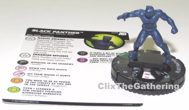 BLACK PANTHER #029 #29 Avengers/Defenders War Marvel HeroClix