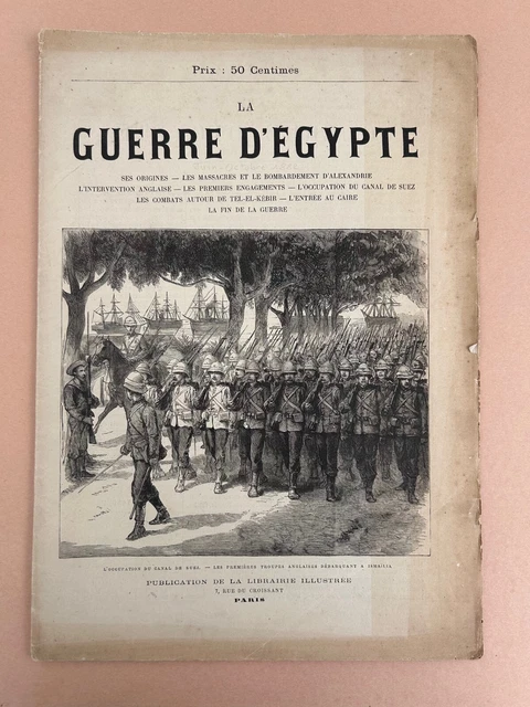 LA GUERRE D'EGYPTE. 1882. Guerre AngloEgyptienne. Illustrations. Bon