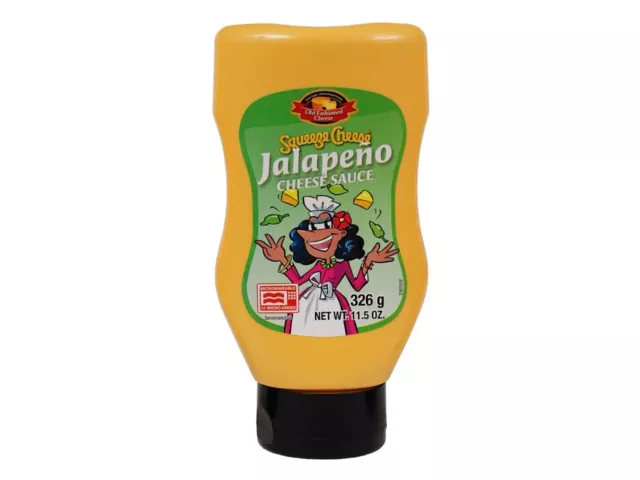 33,75 €/L Squeeze Cheese Jalapeno Cheese salsa 293 ml formaggio salsa piccante