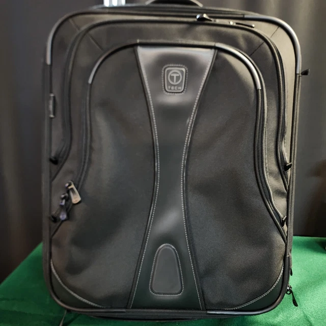 TUMI T-TECH 21" Upright Wheeled CARRY ON Expandable Bag Garment Suitor