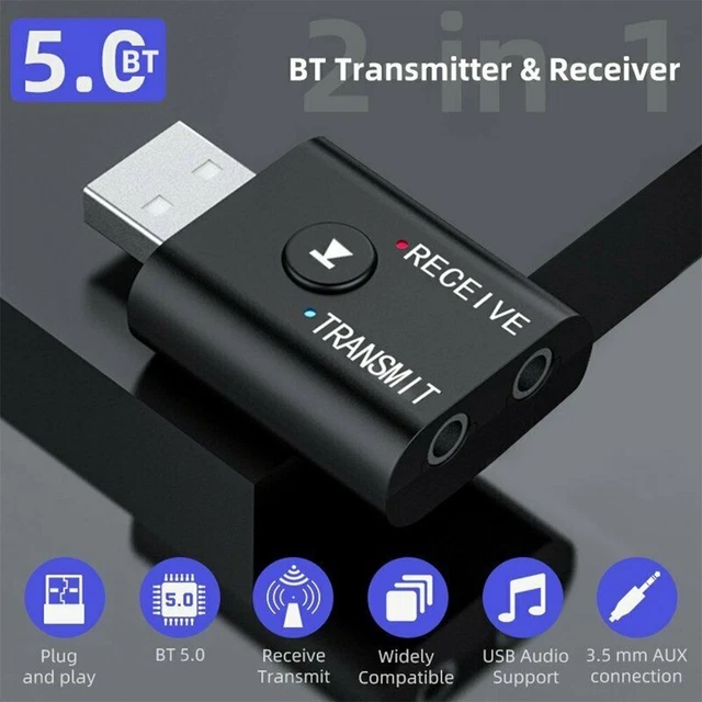 Enjoy Wireless Music Revolution con ricevitore trasmettitore BTcompatib 5 0