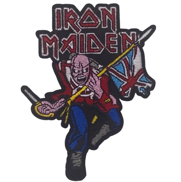 Parche de parche Iron Maiden Eddie plancha parche aplicación heavy metal rock