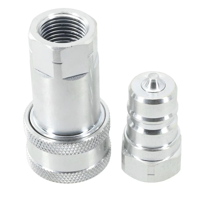 Durable Quick Change Interface Hydraulic Coupling for Hydraulic Systems