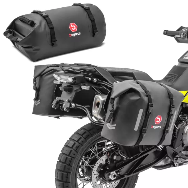 Sacoches cavalières set pour Yamaha TDM 900 / 850 WP30 arrière