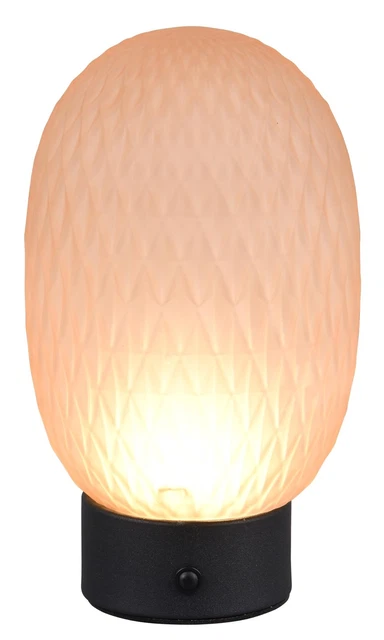 Lampe De Table Industrielle BRUBAKER - Métal Doré, Abat-jour Noir, Hauteur 45 Cm, Ampoule E27