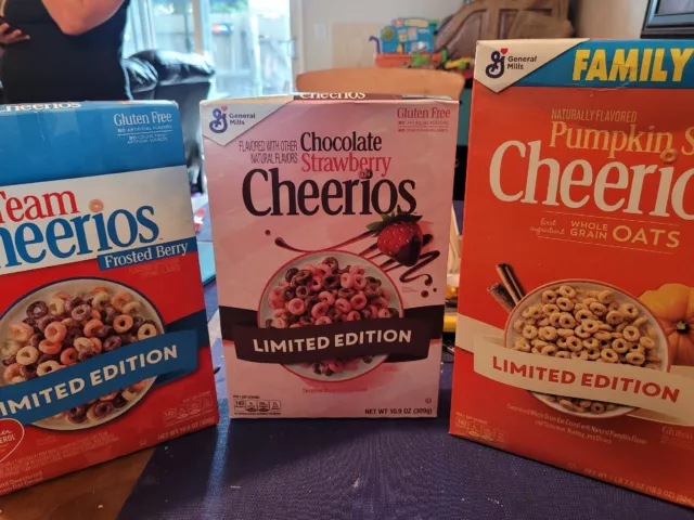 Cherrios Limited Edition 3 Boxes