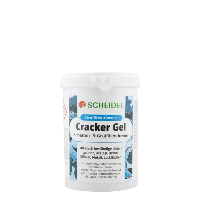 Scheidel Cracker Gel 1L, rimozione ombre e graffiti per taglia minerale inferiore
