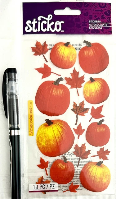 Pumpkins - Scrapbooking Card Stickers (NEW) Sticko