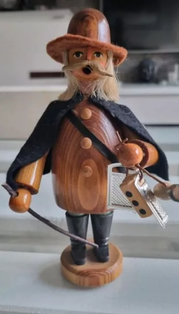 Räuchermännchen Rastelbinder DDR VEB Holzkunst Erzgebirge