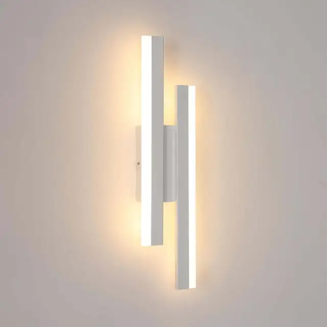 Linienform Moderne LED-Wandleuchte Warmweiß 3000 K. Für Schlafzimmer Wohnzimmer