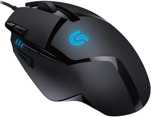 Logitech G402 Hyperion Fury Wired Gaming Mouse, 4,000 DPI Lightweight, 8 Buttons