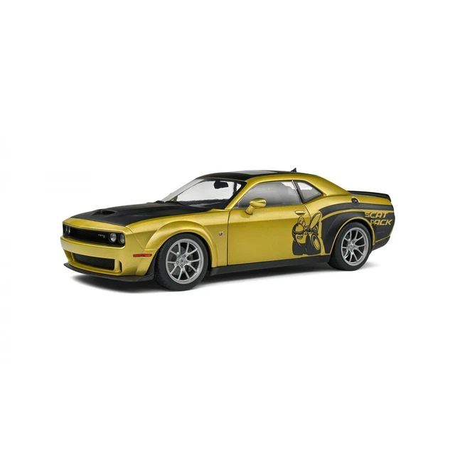 Solido Soli1805707 DODGE CHALLENGER RT SCAT PACK WIDEBODY GOLD 2020 1/18
