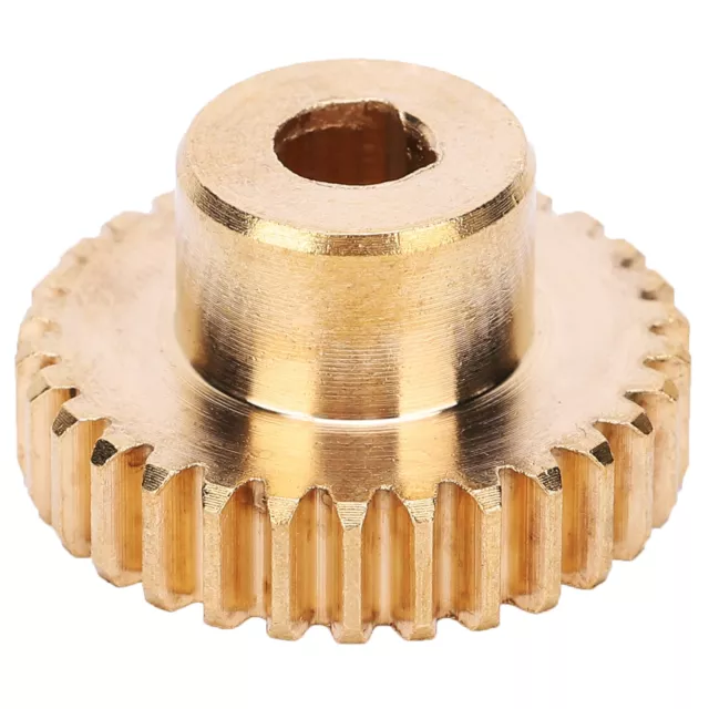 Spur Gear Brass 30 Tooth 0.8 Mod 6mm DBore Industrial Robot Parts 430100060030✈