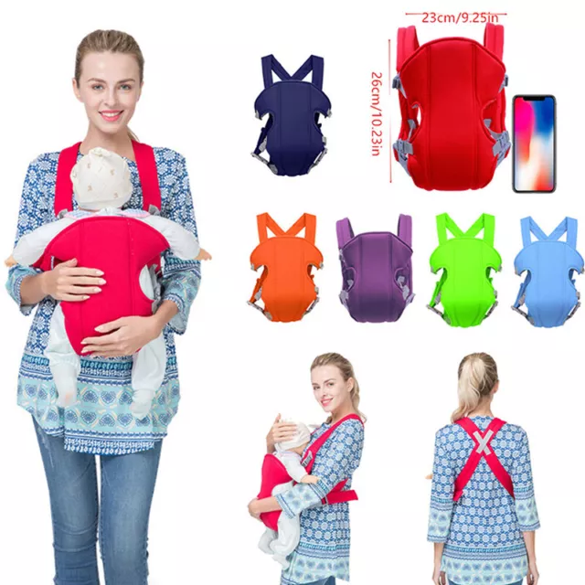 Newborn Backpack Carrier Breathable Ergonomic Wrap Sling Adjustable Infant Baby