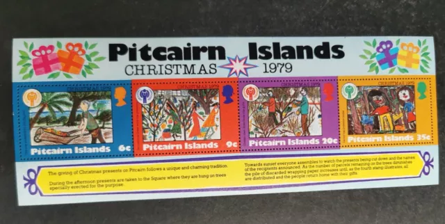 Pitcairn Islands 1979 Christmas m/s MUH B4