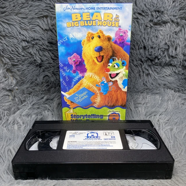 BEAR IN THE Big Blue House - Storytelling With Bear VHS Tape 2001 Jim ...