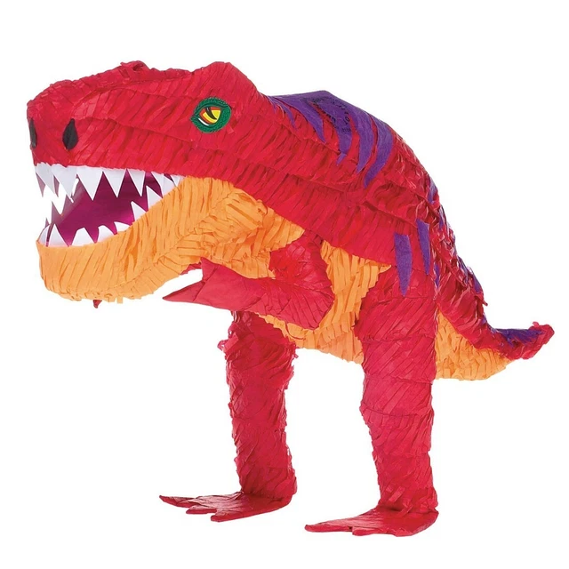 Dinosaurio T-Rex Piñata para niños figura para llenar - Saurier Dino juego de fiesta
