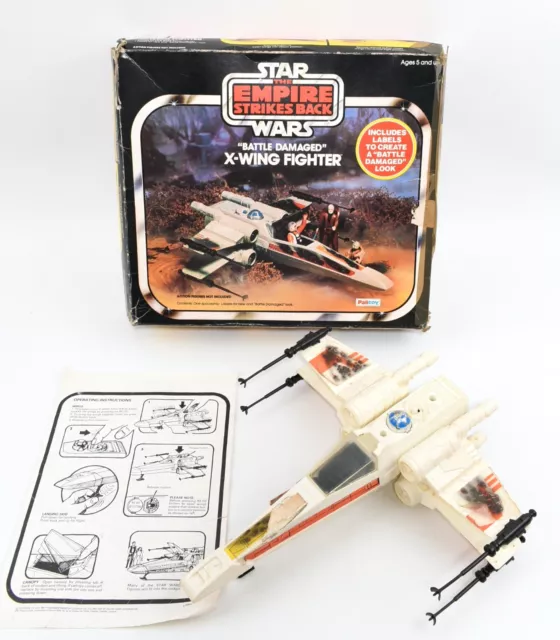 Vintage Star Wars - Palitoy Battle Damaged X-Wing Fighter - In scatola