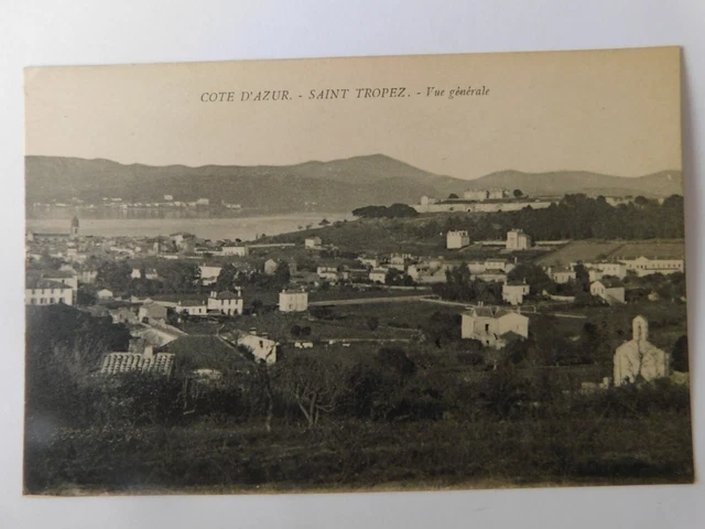 83 VAR CARTE POSTALE CPA SAINT-TROPEZ N°224 vue générale