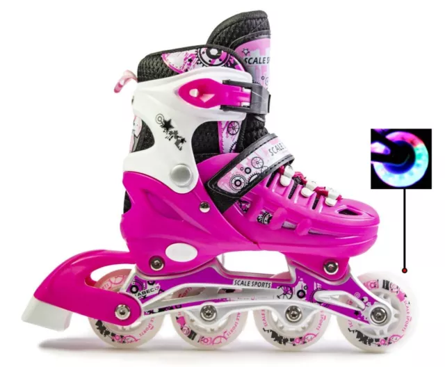 Inline Skates  Adjustable  Roller Blades for Boys and Girls, Size Small 12-2 UK. 2