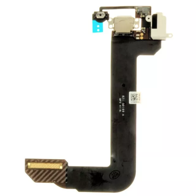 Flex Cable Charge Port Headphone Jack Home Button for  iPod Touch 6th Gen White