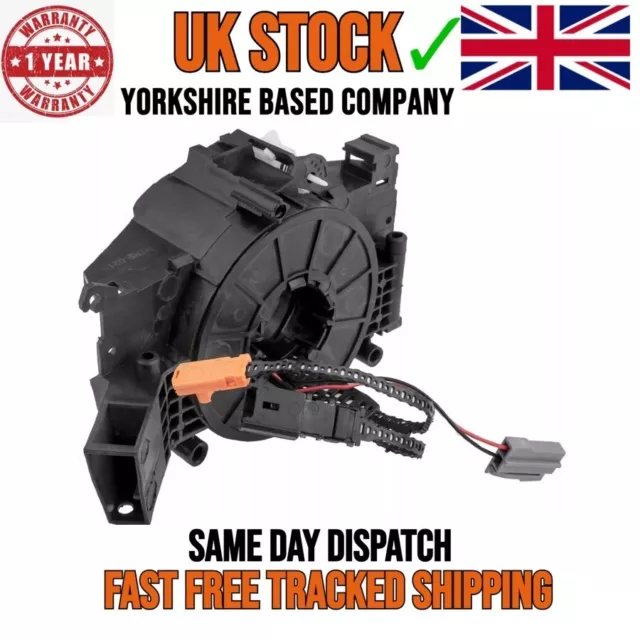 Vauxhall Vivaro A X83 2001-14 Orologio Molla Cavo A Spirale Anello Squib 8200490948