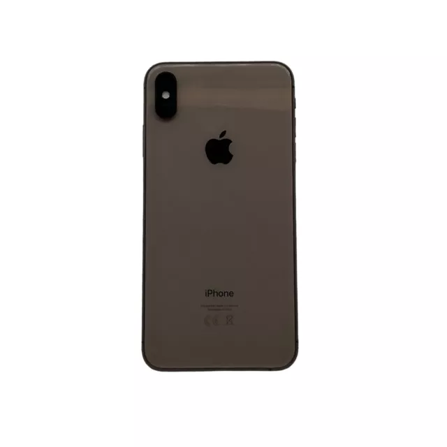 Chasis Trasero Original Para IPhone Xs Max Color Oro DESMONTAJE Buen Estado