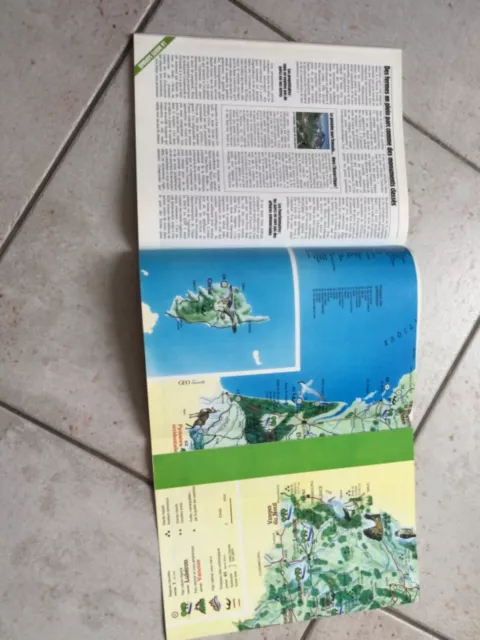 GEO N°51 mai 83, avec carte géante intérieur guide parcs naturels francais 3