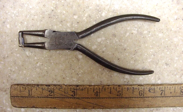 Vntg Kraeuter USA 1611-6 Modified Needle Nose Pliers,Specialty Application,L@@K! 2