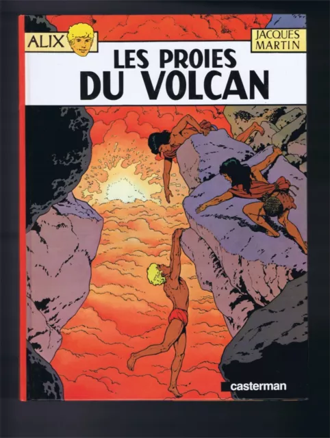 Dédicace Jean TORTON et signature Jacques MARTIN  ALIX  Les proies du Volcan 2