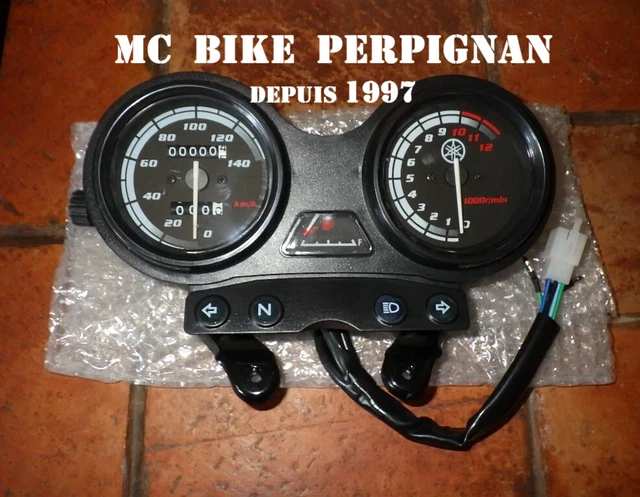 Compteur De Vitesse Numérique LCD Noir Pour Moto YBR 125 – Remplacement Direct, Étanche, Anti-Éblouissement, Facile à Installer