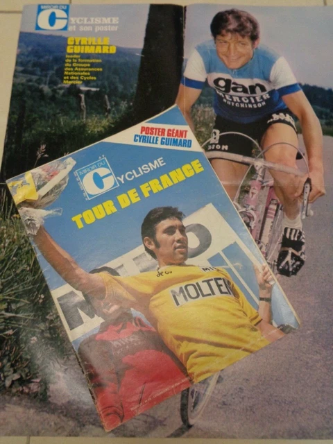 MIROIR DU CYCLISME n°152 FEVRIER 1972 Poster Louison BOBET et