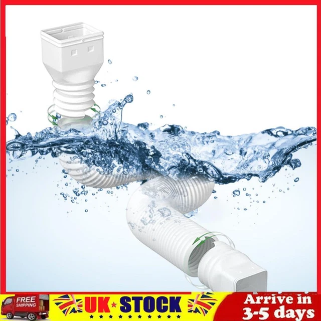 RAIN GUTTER DOWNSPOUT Extension Telescopic Extension Water Tube for
