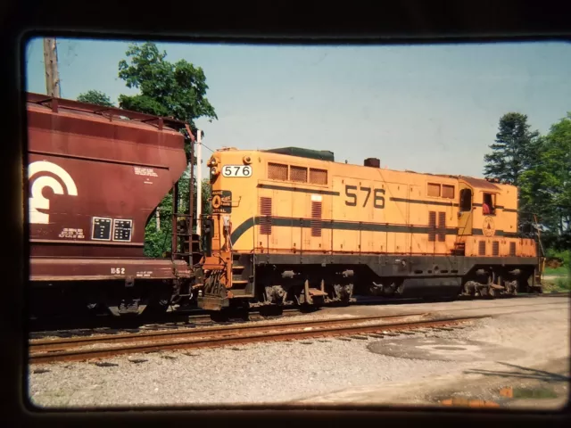 ZT05 TRAIN SLIDE Railroad Short Line DRS 576 Danville Junction 1987