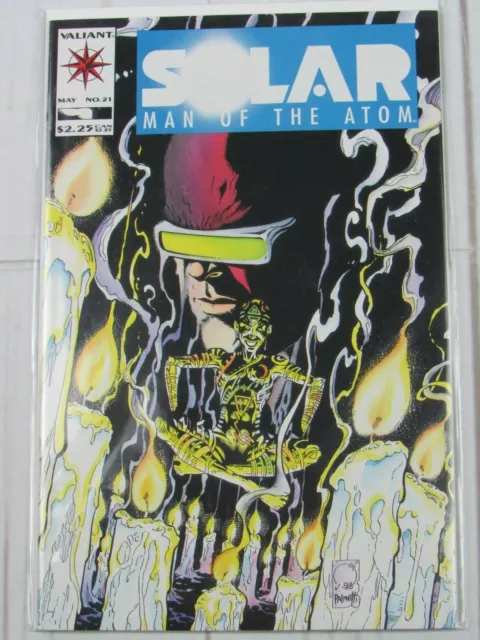 Solar, Man of the Atom #21 May 1993 Valiant Comics