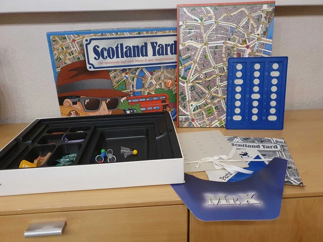 Scotland Yard Gesellschaftsspiel Brettspiel Ravensburger 1983 Spiel des Jahres