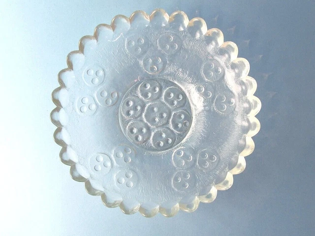 Bellissimo Piatto In Vetro Design Anni '60