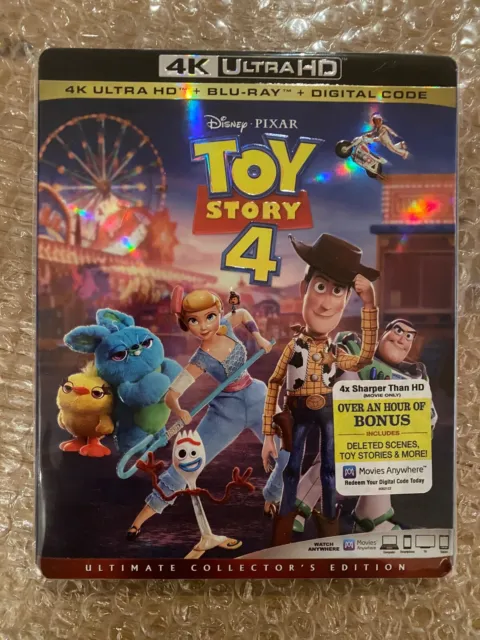 Toy Story 4 Disney Pixar 4K Ultra HD Blu-ray Pappschuber Slip Cover Tom Hanks