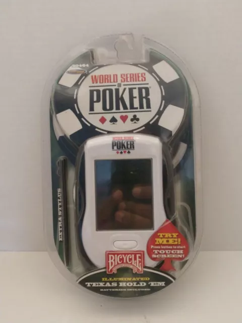 World Series Of Poker Texas Hold Em Handheld Game By Bicycle